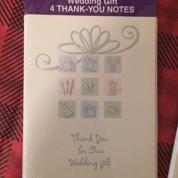 Wedding Thank You Notes Set of 8 - Picture 2 of 4